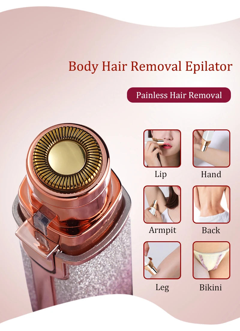 2 IN 1 Rechargeable Epilator Electric