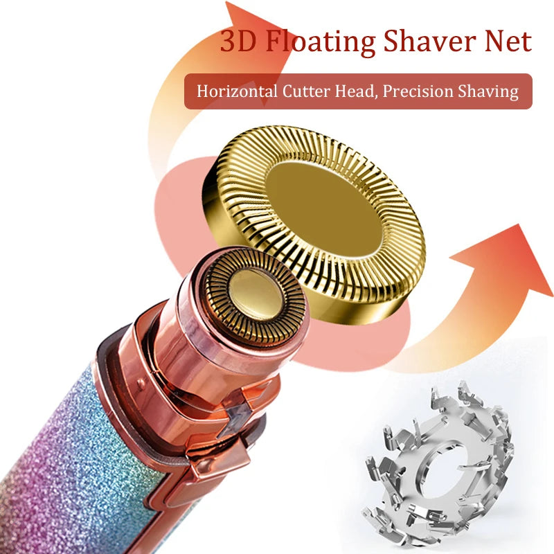 2 IN 1 Rechargeable Epilator Electric