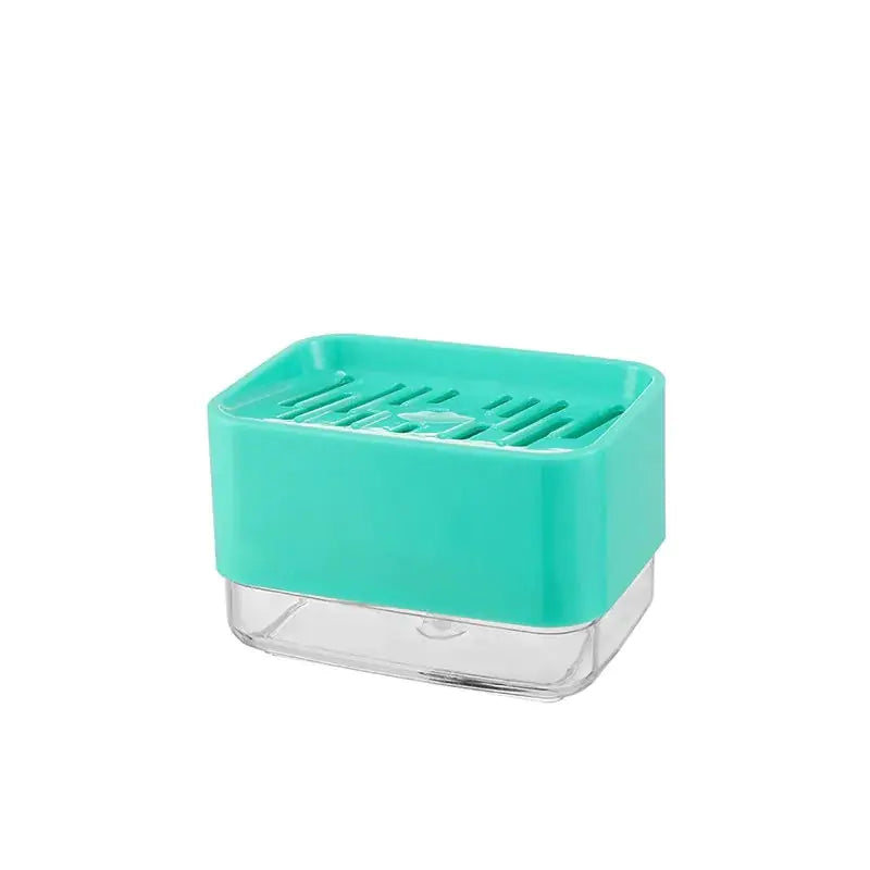 Liquid Feeder and Kitchen Brush Soap Dispenser Box